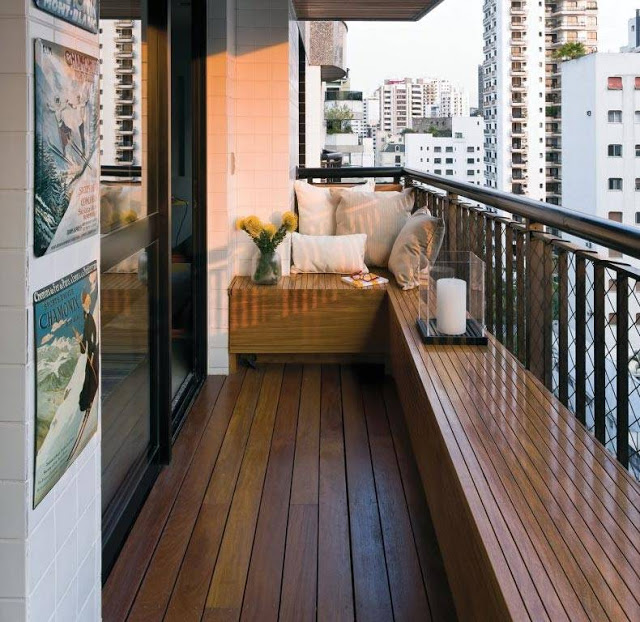 Ways to Keep your Privacy in a Balcony ~ Construcciones Yamaro, by Armando Iachini