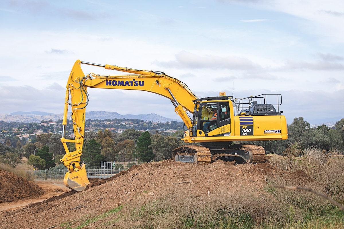 Komatsu bolsters labour productivity in construction industry