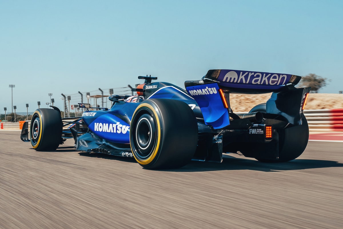Komatsu races into the future with Williams Racing